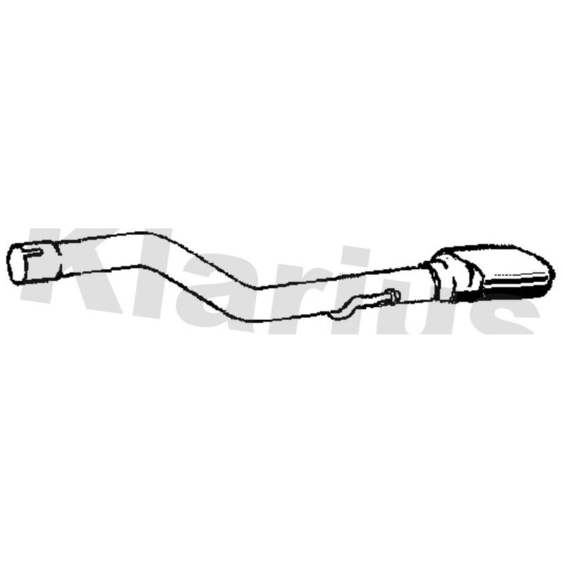 Klarius Exhaust Pipe OD GM849D