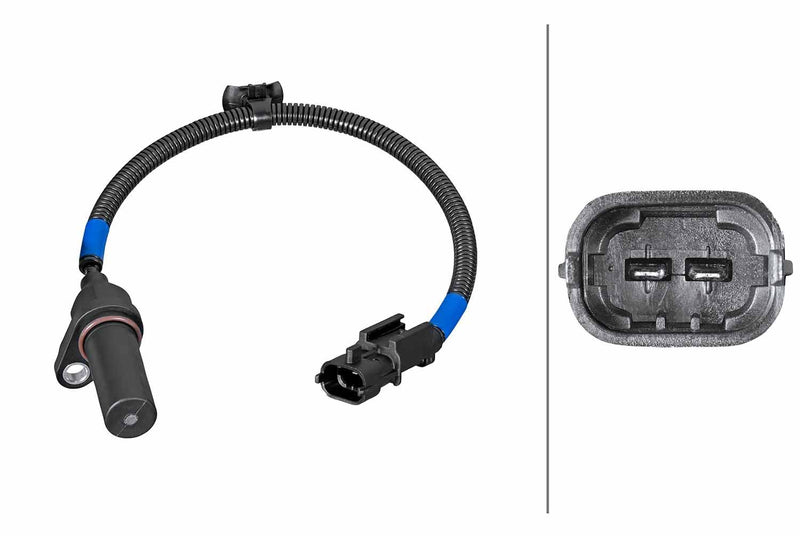 Hella 6PU 358 381-381 Sensor, crankshaft pulse