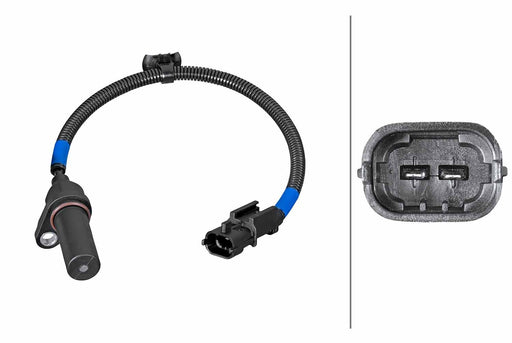 Hella 6PU 358 381-381 Sensor, crankshaft pulse