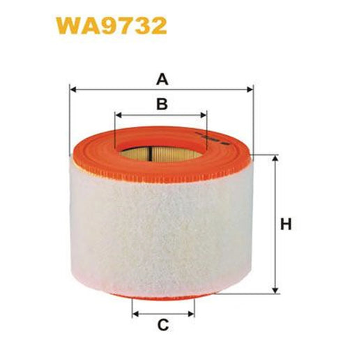 WIX Engine Air Filter WA9732