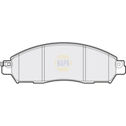 NAPA Front Brake Pad Set NBP1624
