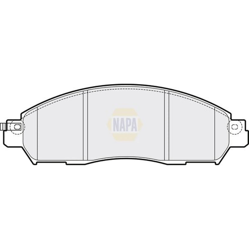 NAPA Front Brake Pad Set NBP1624