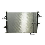 Mahle Engine Radiator CR 1197 000P