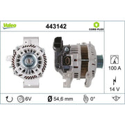 Valeo Car Alternator 12V 443142