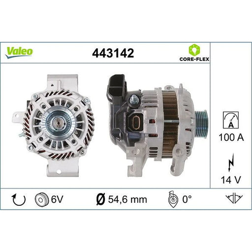 Valeo Car Alternator 12V 443142