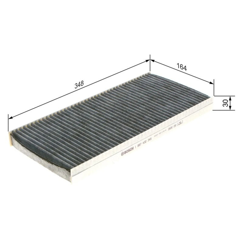 Bosch Cabin Air Filter (Pollen Filter) 1 987 432 345