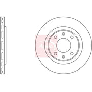 Apec 2 x Vented Front Brake Discs DSK519