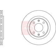 Apec 2 x Vented Front Brake Discs DSK519
