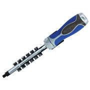 Faithfull Ratchet Screwdriver Set, 13 Piece - FAISDSET13R