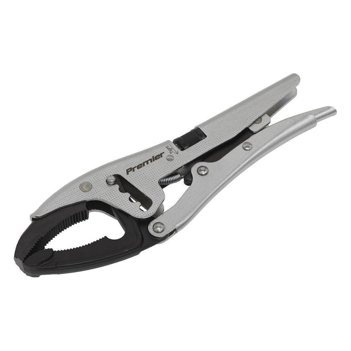 Sealey Locking Pliers 250mm Extra-Wide Opening AK6870 Sealey  - Town Parts