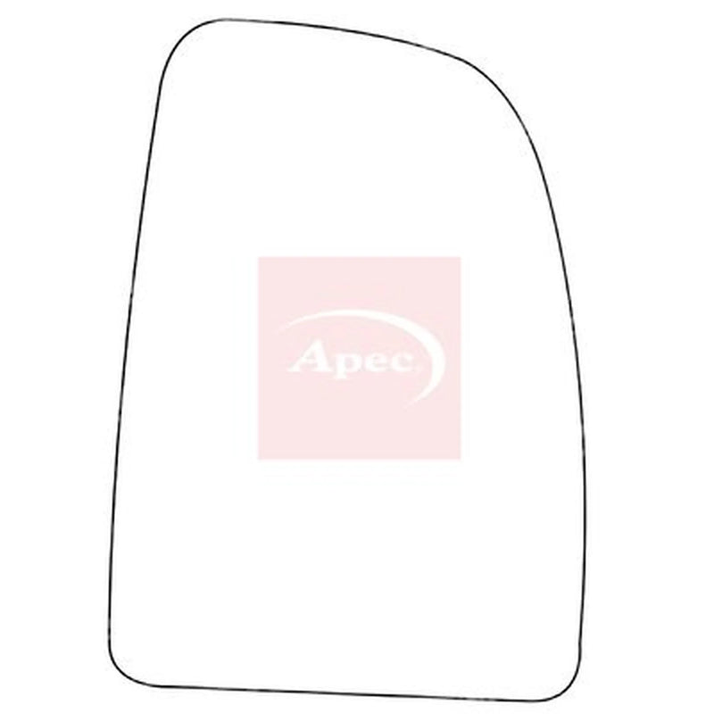 Apec Exterior Wing Mirror Glass Right AMS2072