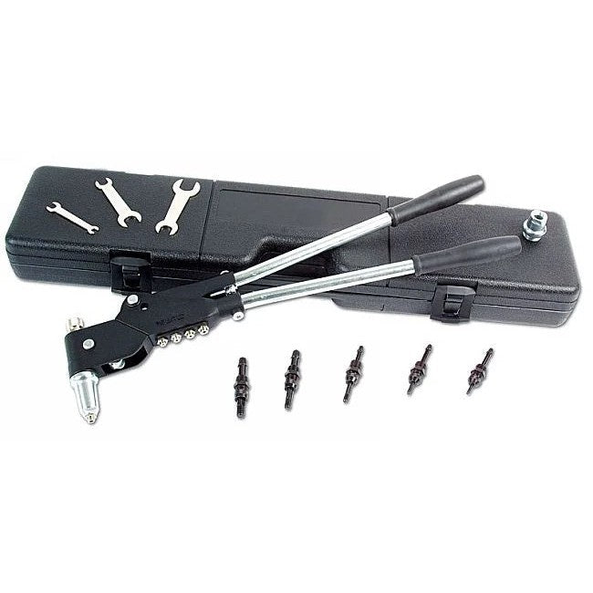 Laser Tools Long Handle Swivel Head Riveter Set - PL