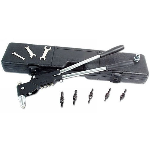 Laser Tools Long Handle Swivel Head Riveter Set - PL