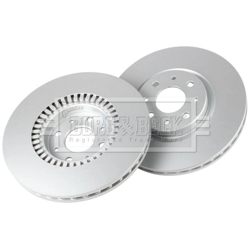 Borg & Beck 2 x Vented Front Brake Discs BBD6311