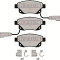 Juratek Rear Brake Pad Set JCP113