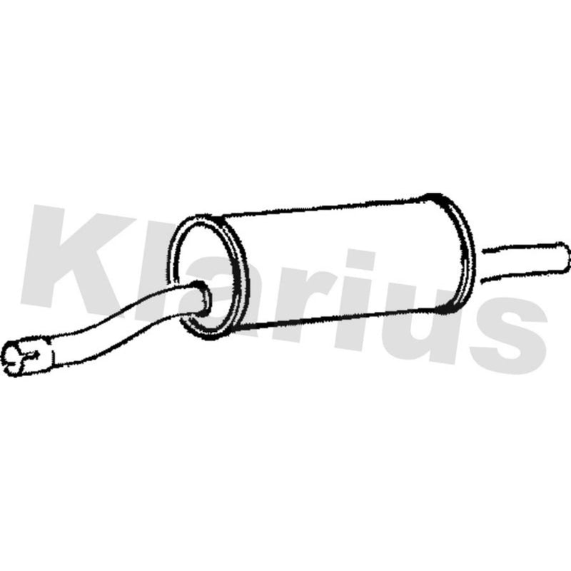 Klarius Box With Centre Pipe Centre TB37K