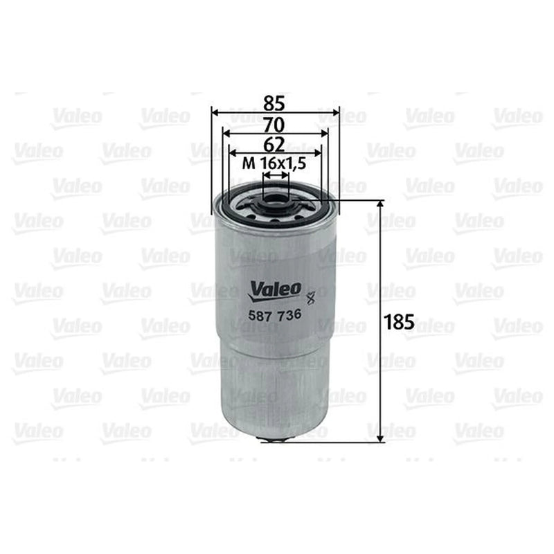 Valeo Fuel Filter Element 587736