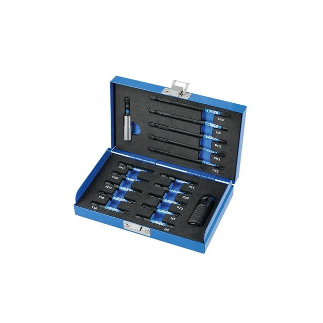 Laser Tools Torsion Bit Set 17pc - PL