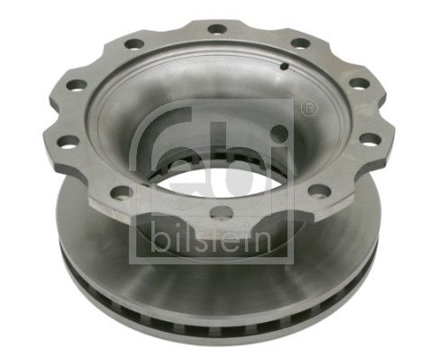 Febi 2 x Brake Disc Set Internally Vented Rear