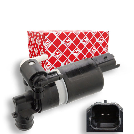 FEBI BILSTEIN 105955 Window Cleaning Washer Fluid Pump Fits Peugeot 508 SW FEBI - Town Parts