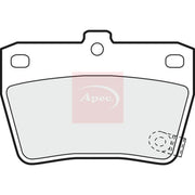 Apec Rear Brake Pad Set PAD1196