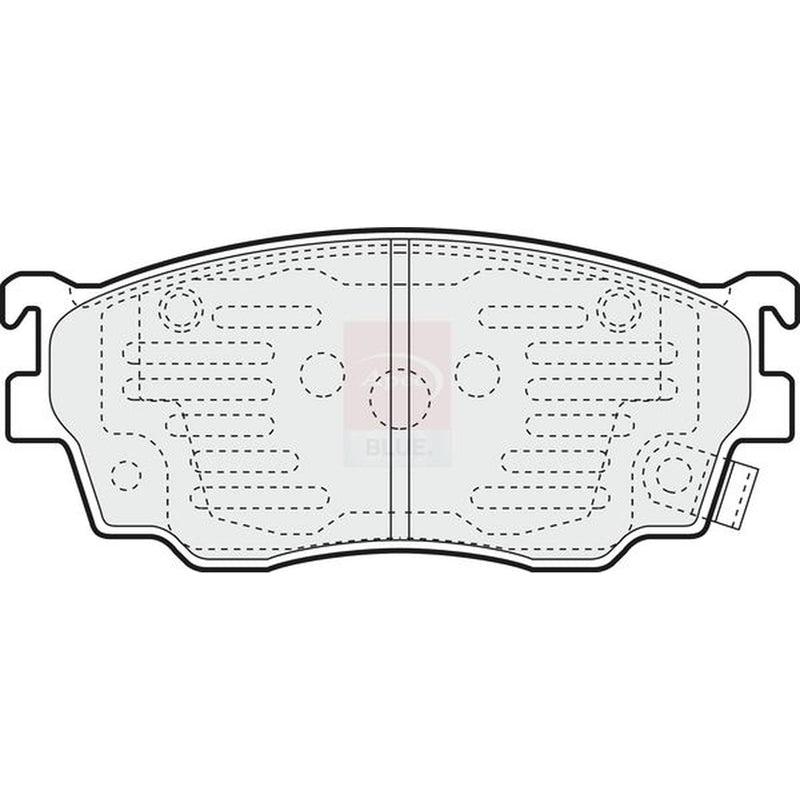 Apec Front Brake Pad Set PD3540
