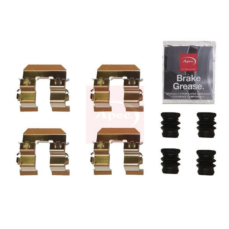 Apec Brake Pad Accessory Fitting Kit Rear KIT1278