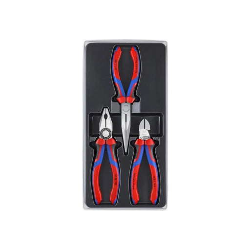 KNIPEX 00 20 11 Assembly Pack Pliers Set, 3 Piece - 00 20 11