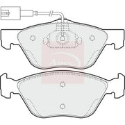 Apec Front Brake Pad Set PAD1396