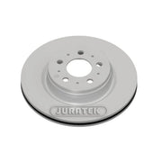 Juratek 2 x Vented Front Brake Discs TES100