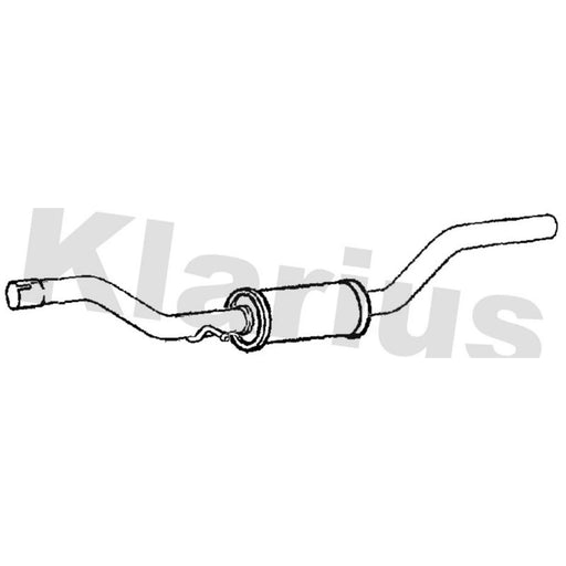 Klarius Box With Centre Pipe Centre VW902J