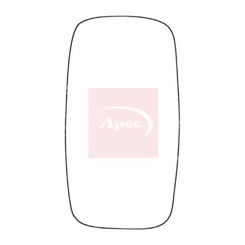 Apec Exterior Wing Mirror Glass Right AMS2604