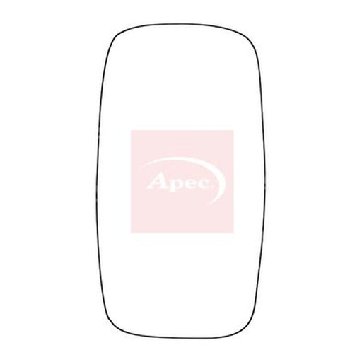 Apec Exterior Wing Mirror Glass Right AMS2604