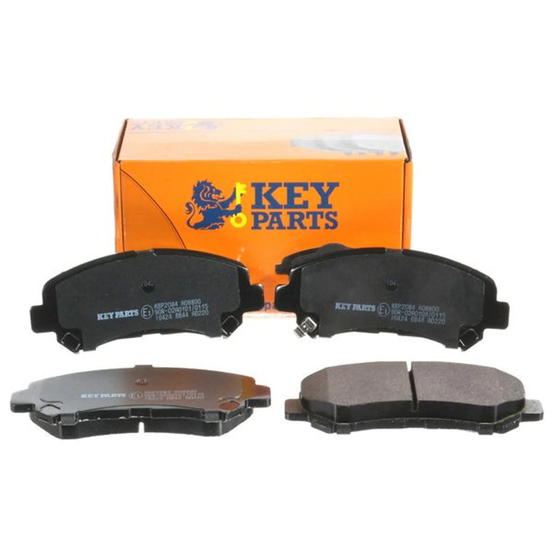 Key Parts 4 x Front Brake Pad Set KBP2084
