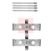 Apec Brake Pad Accessory Fitting Kit Front KIT1607