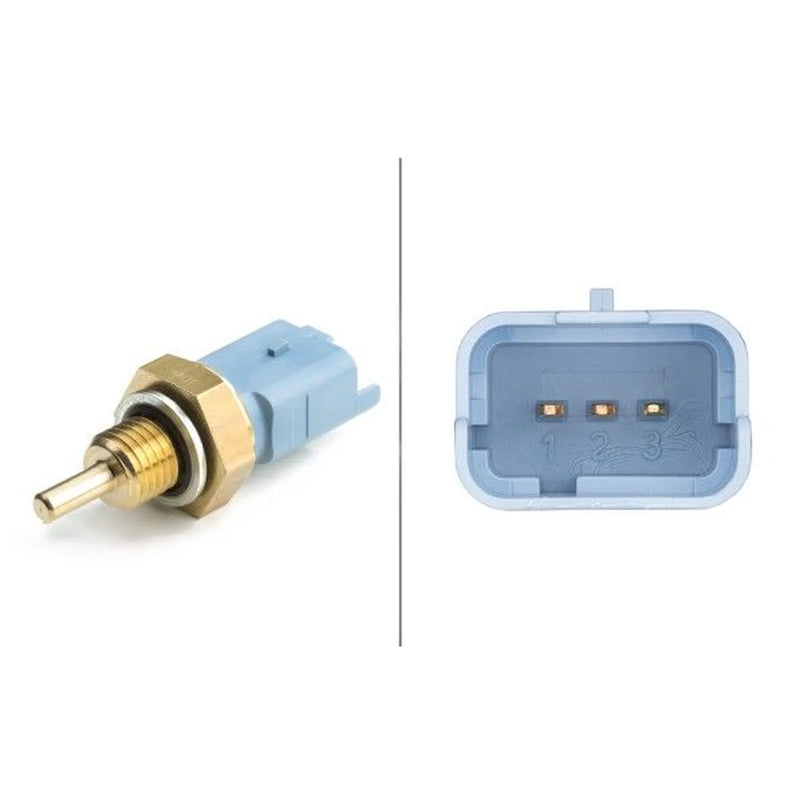 Hella Coolant Temperature Sensor Lower 6PT 009 309-521