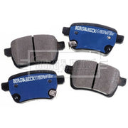 Borg & Beck 4 x Rear Brake Pad Set BBP2536