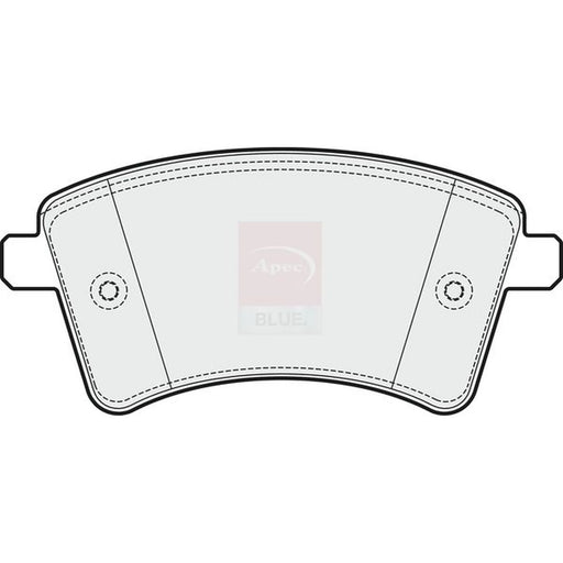 Apec Front Brake Pad Set PD3245