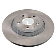 Febi 2 x Solid Rear Brake Discs 36463