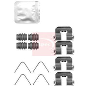 Apec Brake Pad Accessory Fitting Kit Rear KIT1612