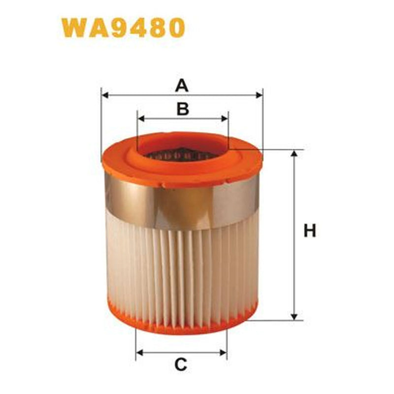 WIX Engine Air Filter WA9480
