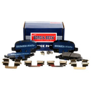 Borg & Beck 4 x Rear Brake Pad Set BBP1774