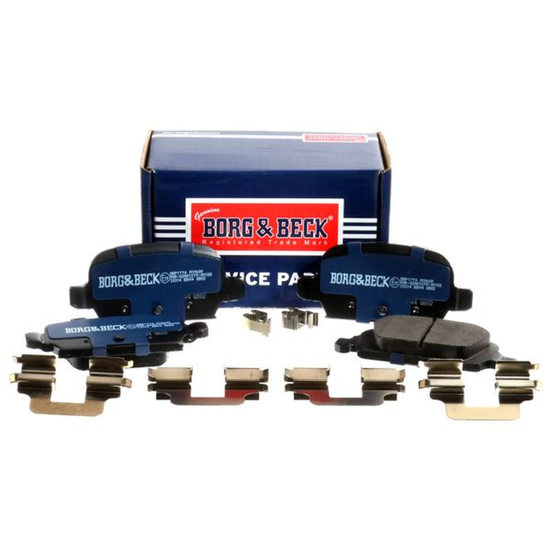 Borg & Beck 4 x Rear Brake Pad Set BBP1774