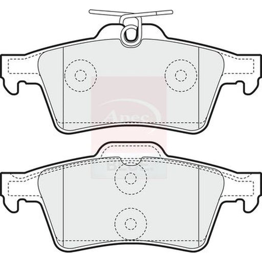 Apec Rear Brake Pad Set PD3061