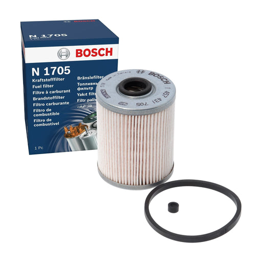 Genuine Bosch Car Fuel Filter N1705 Fits Vauxhall Movano Cdti - 2.5 - 06-10 1457 Bosch  - Town Parts