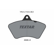 Textar Front Brake Pad Set 2949802