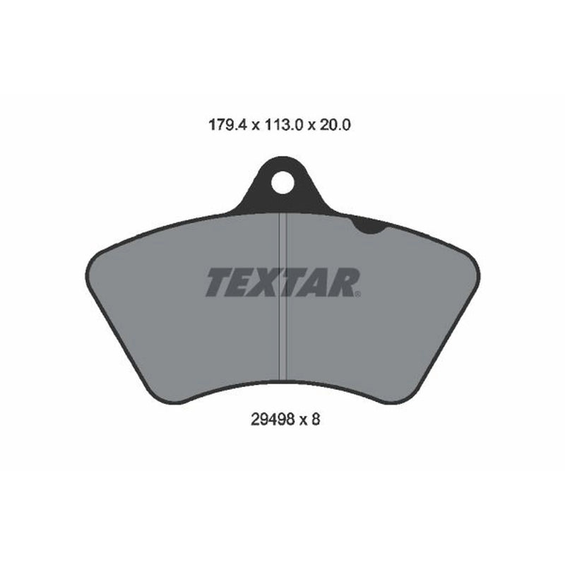 Textar Front Brake Pad Set 2949802