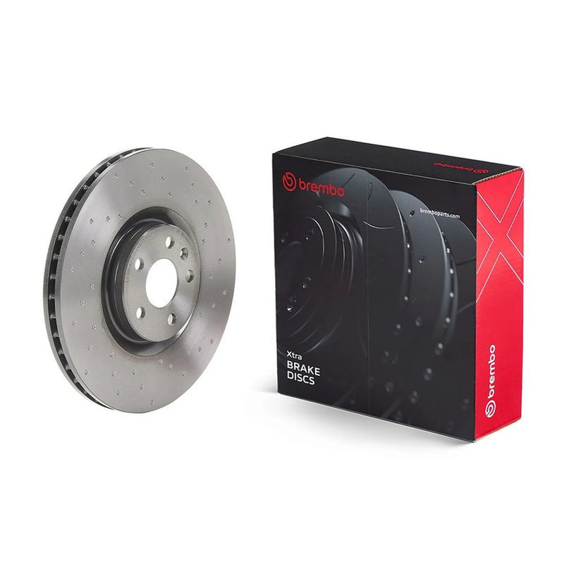Brembo Xtra 2 x Perforated/Vented Front Brake Discs 09.C936.1X