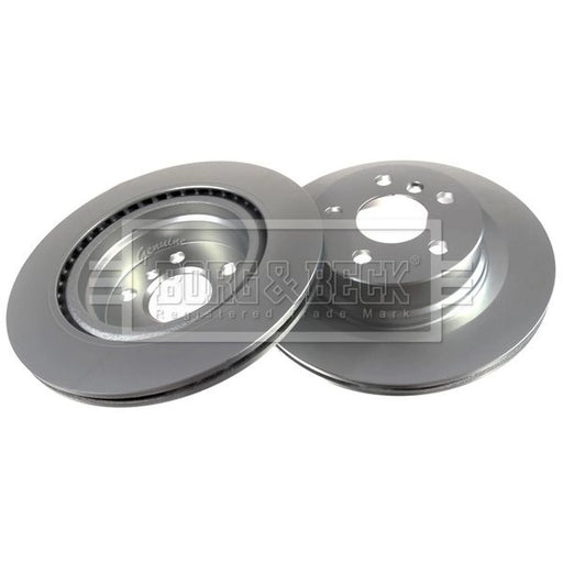 Borg & Beck 2 x Vented Rear Brake Discs BBD5646