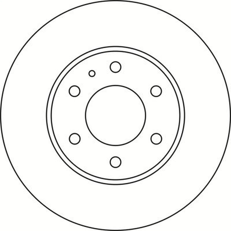 Abtex 2 x Vented Front Brake Discs BD1443V